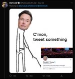 meme revived musk pokes Trump profile C'mon tweet something.jpg